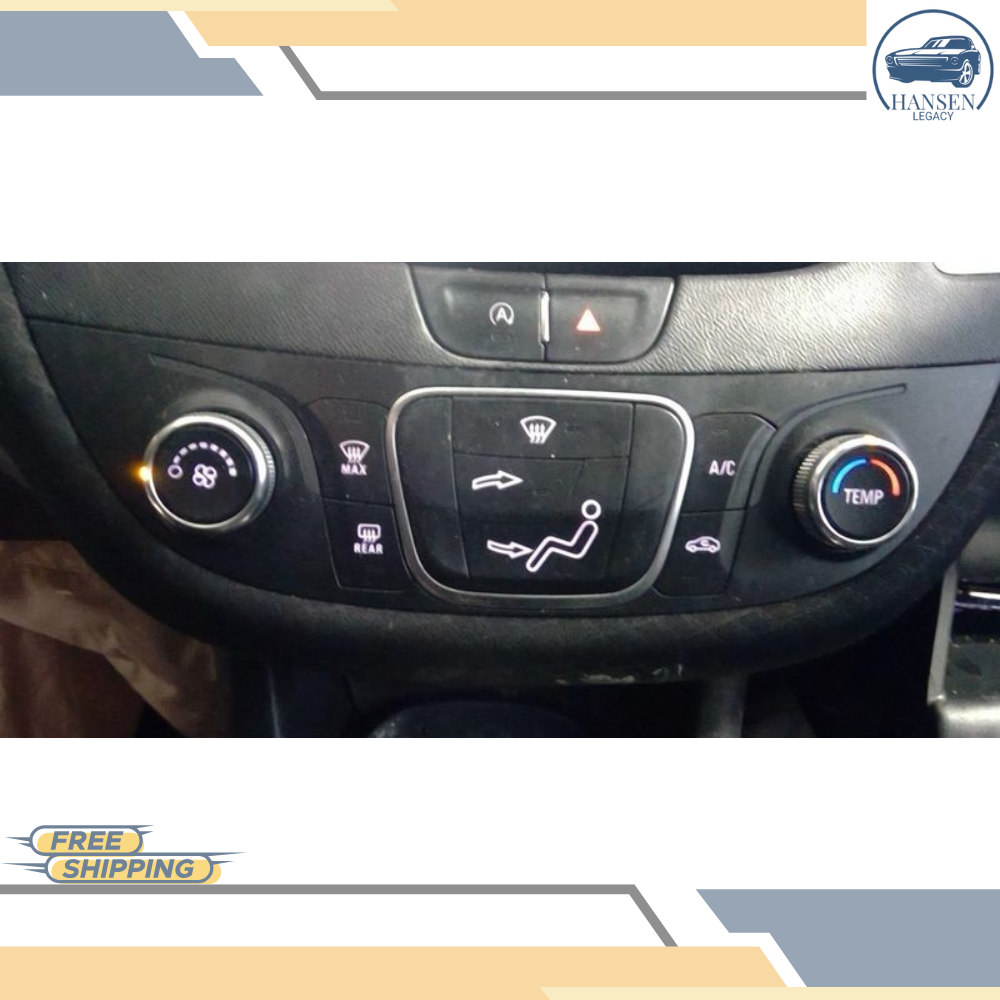 2019–2020 Chevrolet Malibu A/C AC Temperature Heater Control 19 20 OEM TESTED — view 1