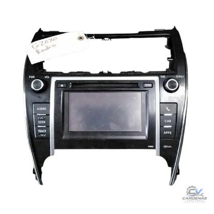 2012–2013 TOYOTA CAMRY Radio Receiver AM-FM-CD OEM P10067 — view 1