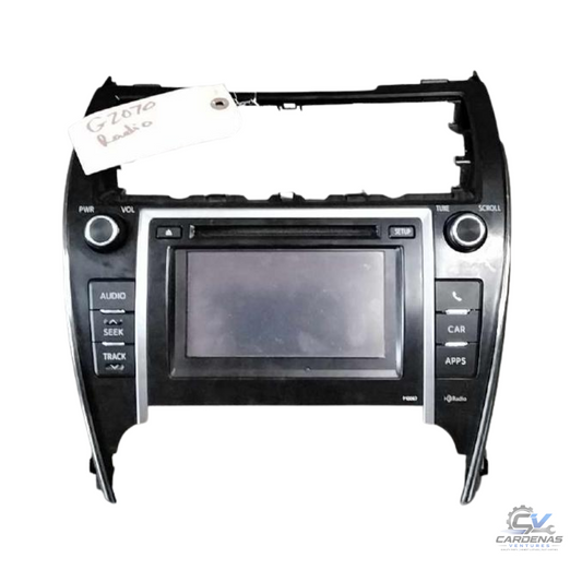 2012–2013 TOYOTA CAMRY Radio Receiver AM-FM-CD OEM P10067 — view 1