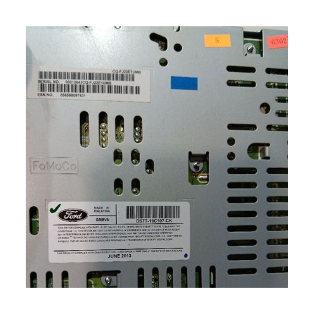 2013–2015 FORD FUSION AM FM CD MP3 RADIO RECEIVER OEM — view 3