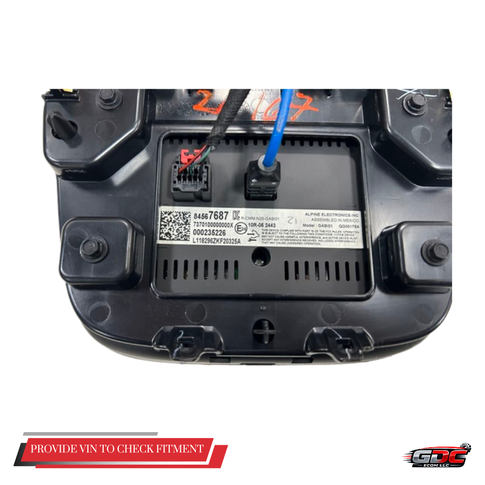 2019–2020 CHEVROLET MALIBU Control Panel Controller Display Screen OEM 84567687 — view 4
