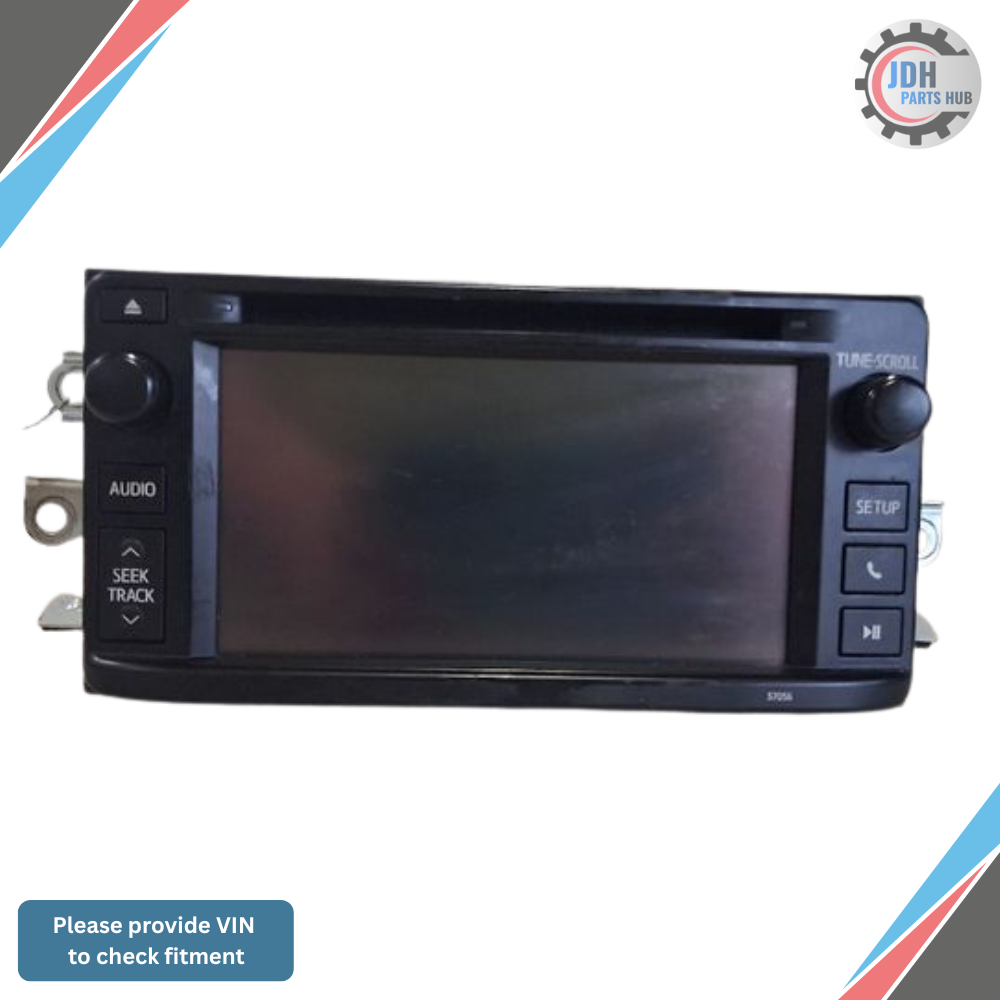 2013 Toyota Corolla CD Player Radio with Display Screen 57056 OEM — view 1