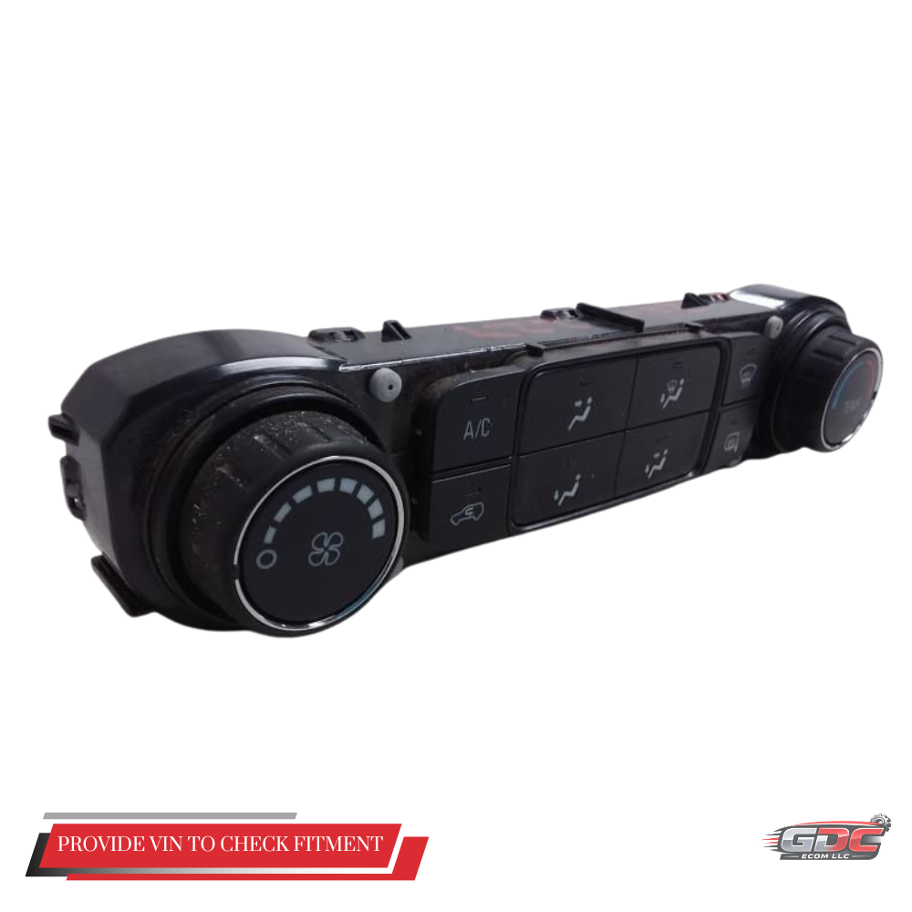 2015–2019 Chevrolet Silverado 2500 Climate AC Heater Temperature Control OEM — view 2