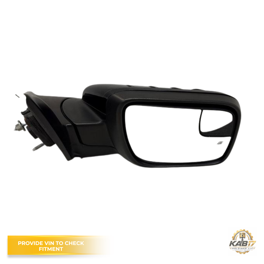 2011–2015 Ford Explorer Passenger RH Side View Mirror Assembly Black OEM — view 2