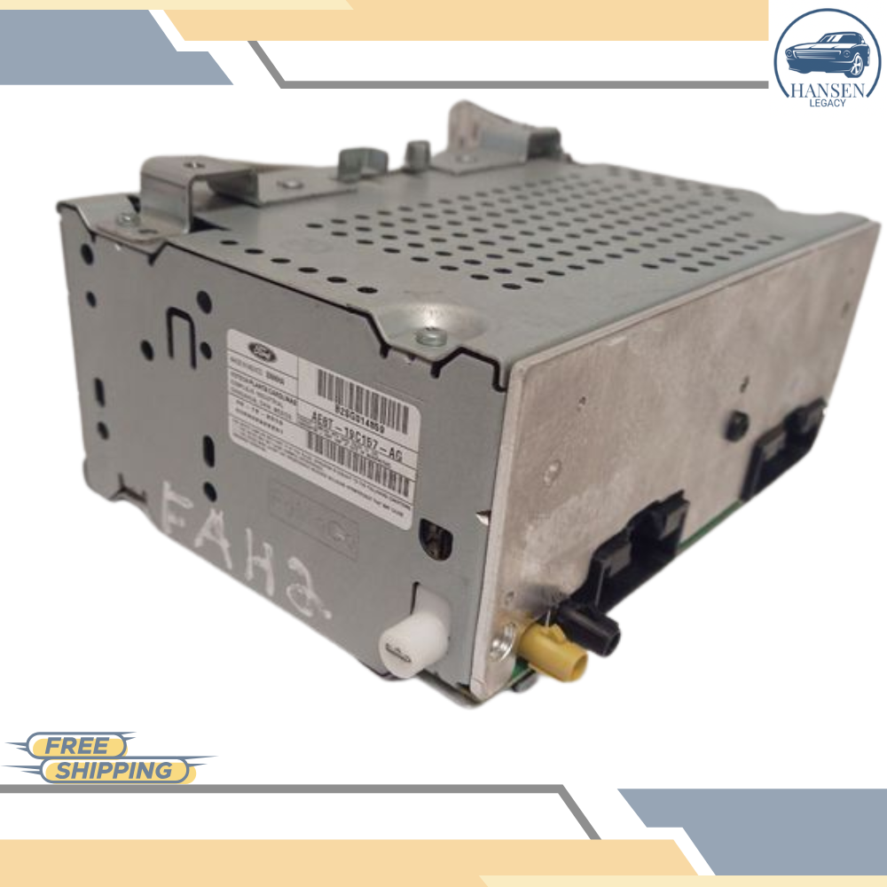 2011–2013 FORD FIESTA AM FM CD PLAYER SATELLITE RADIO RECEIVER OEM — view 1