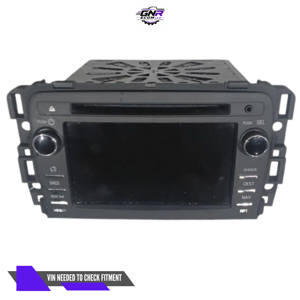 2016–2017 Chevrolet Traverse Radio Receiver Navigation With Display Screen OEM — view 1