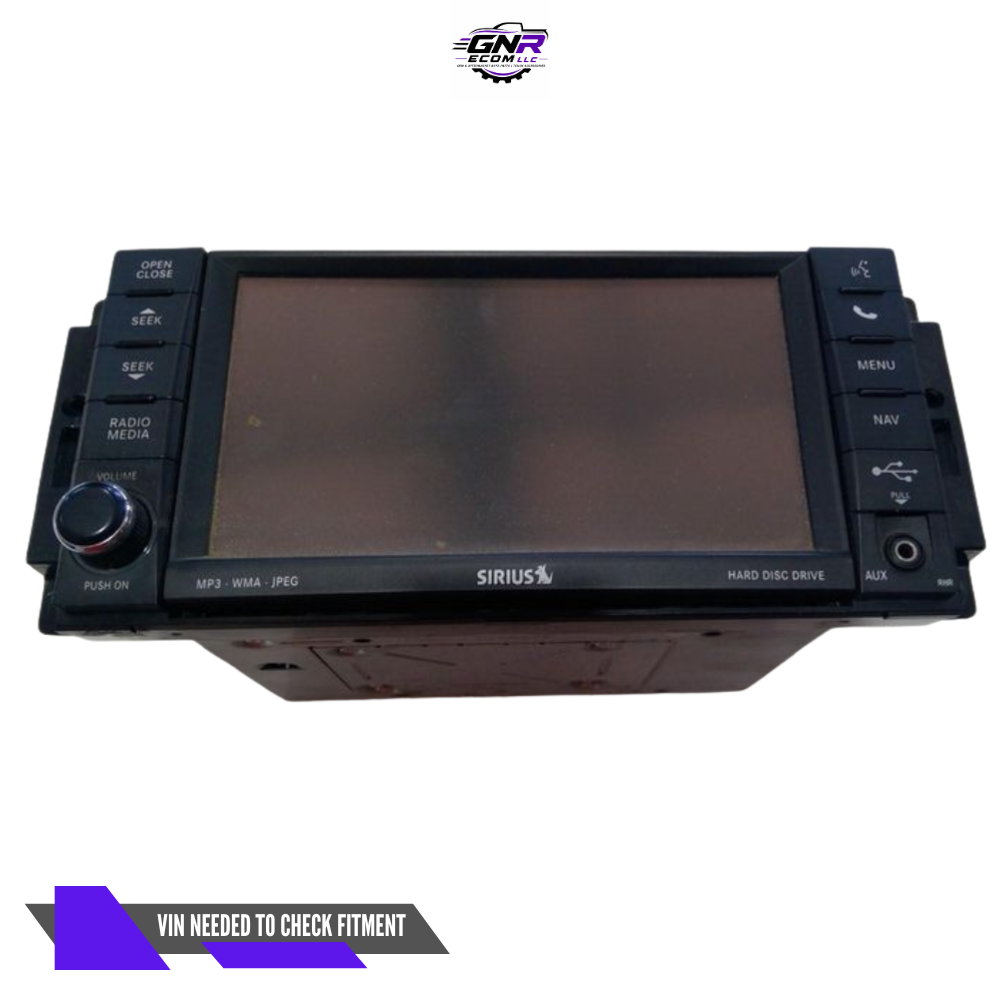 2013 Chrysler 200 AM-FM-CD-DVD-H<wbr/>DD Navigation UConnect Radio RHR OEM 13 — view 1