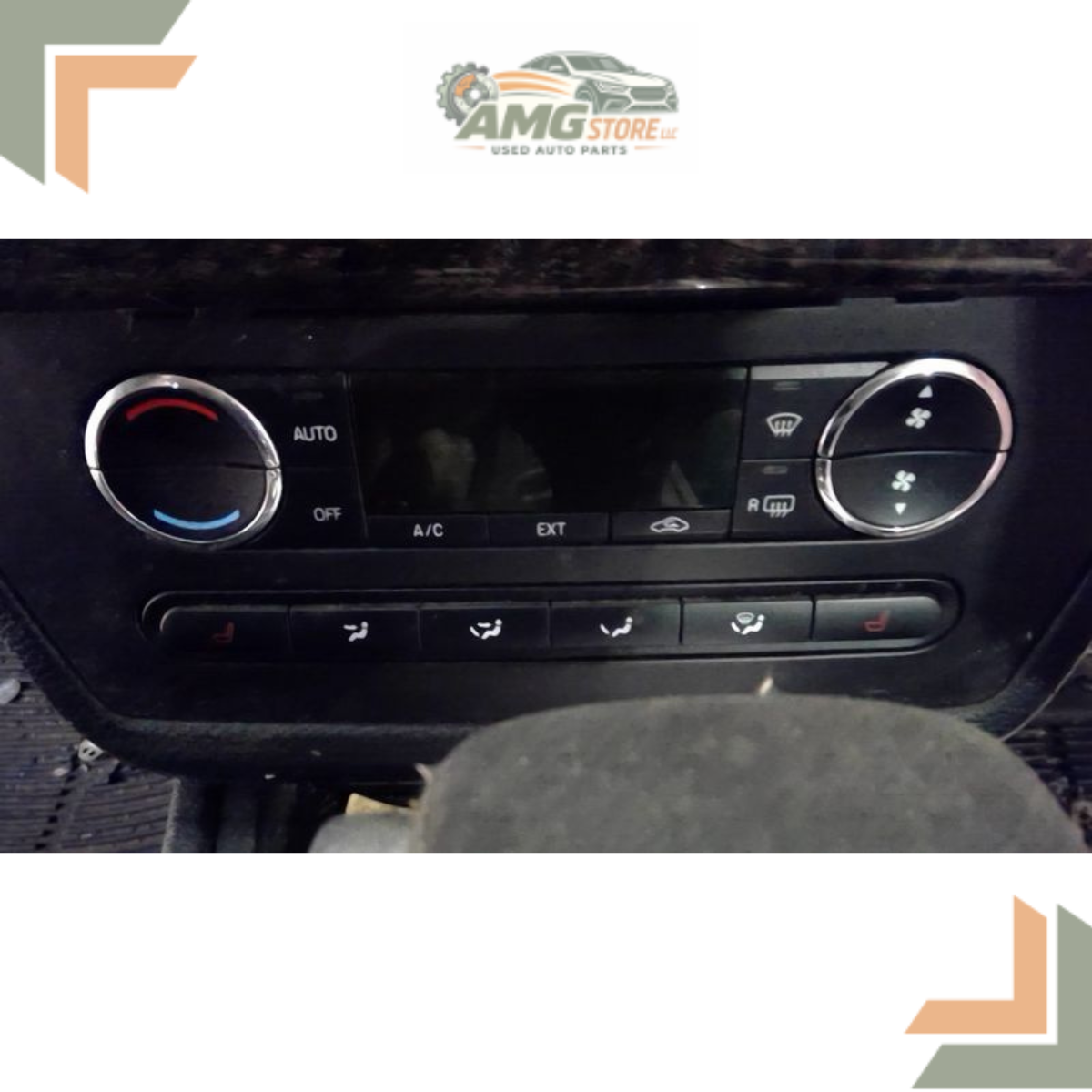 2006–2009 Ford Fusion Mercury Milan AC Heater Temperature Climate Control OEM — view 2
