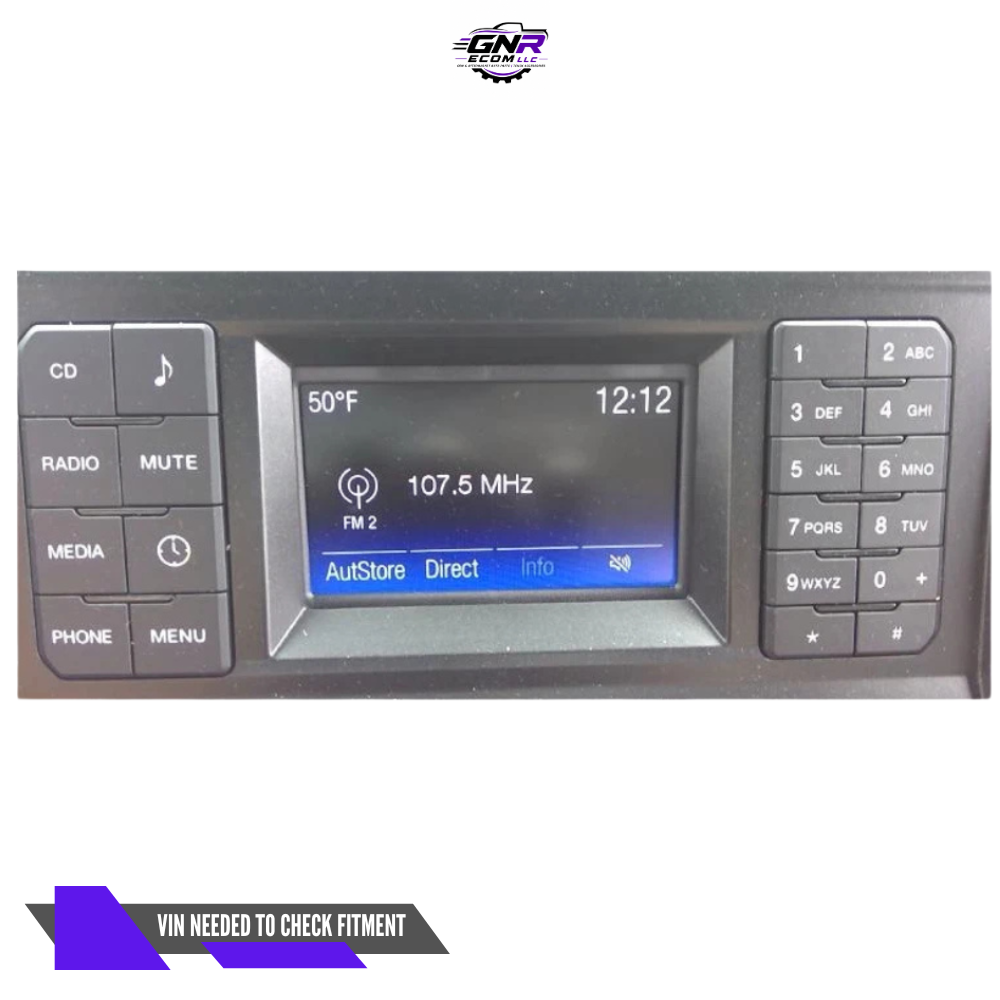 2015 FORD F-150 PICKUP RADIO DISPLAY SCREEN FRONT DASH 4.2" FL3T-18B955-CM OEM — view 1