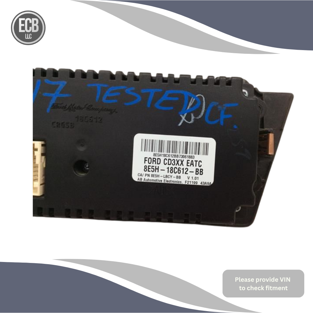 2006–2009 Ford Fusion Mercury Milan AC Heater Temperature Climate Control AT OEM — view 2