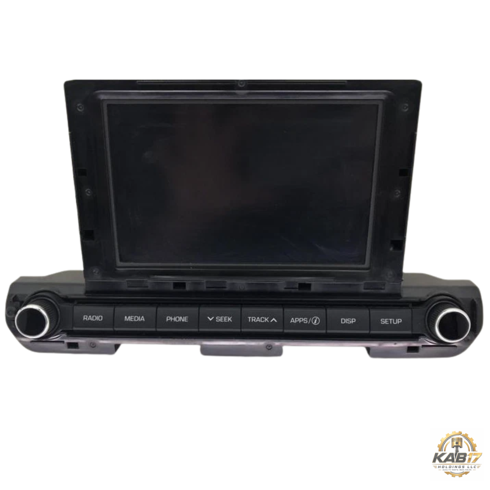 2017–2019 Hyundai Elantra AM FM Radio Receiver with Display Screen OEM — view 1