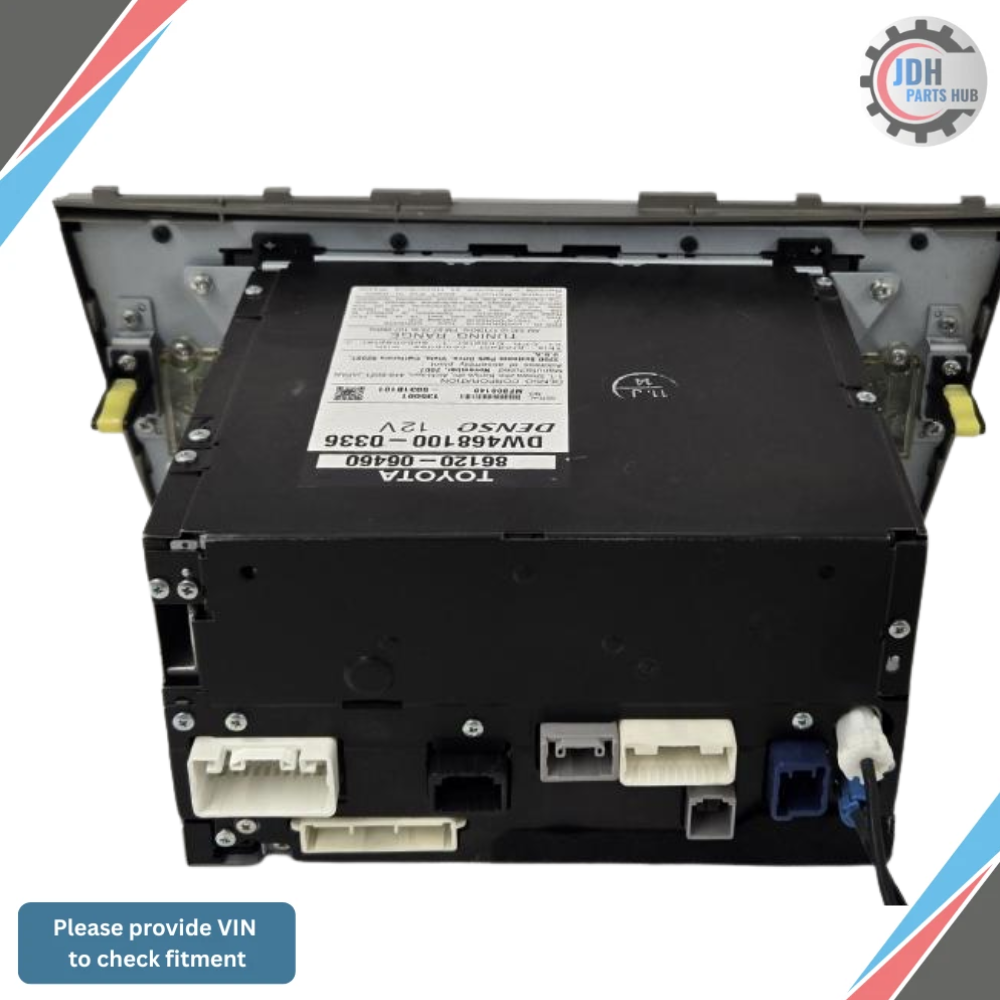 2007–2009 Toyota Camry Hybrid AM FM Navigation SAT MP3/CD/DVD Player Radio OEM — view 4