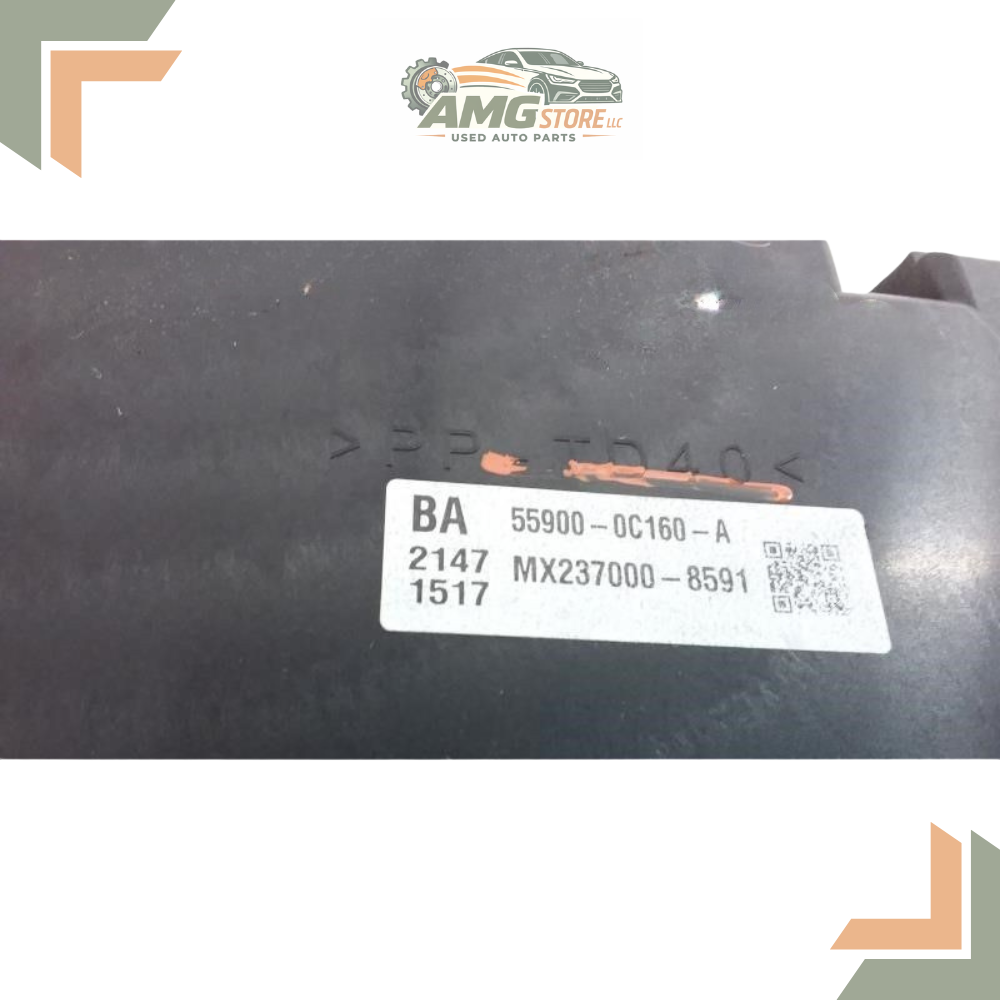2014–2020 Toyota Tundra A/C AC Manual Heater Temperature Control Unit — view 5