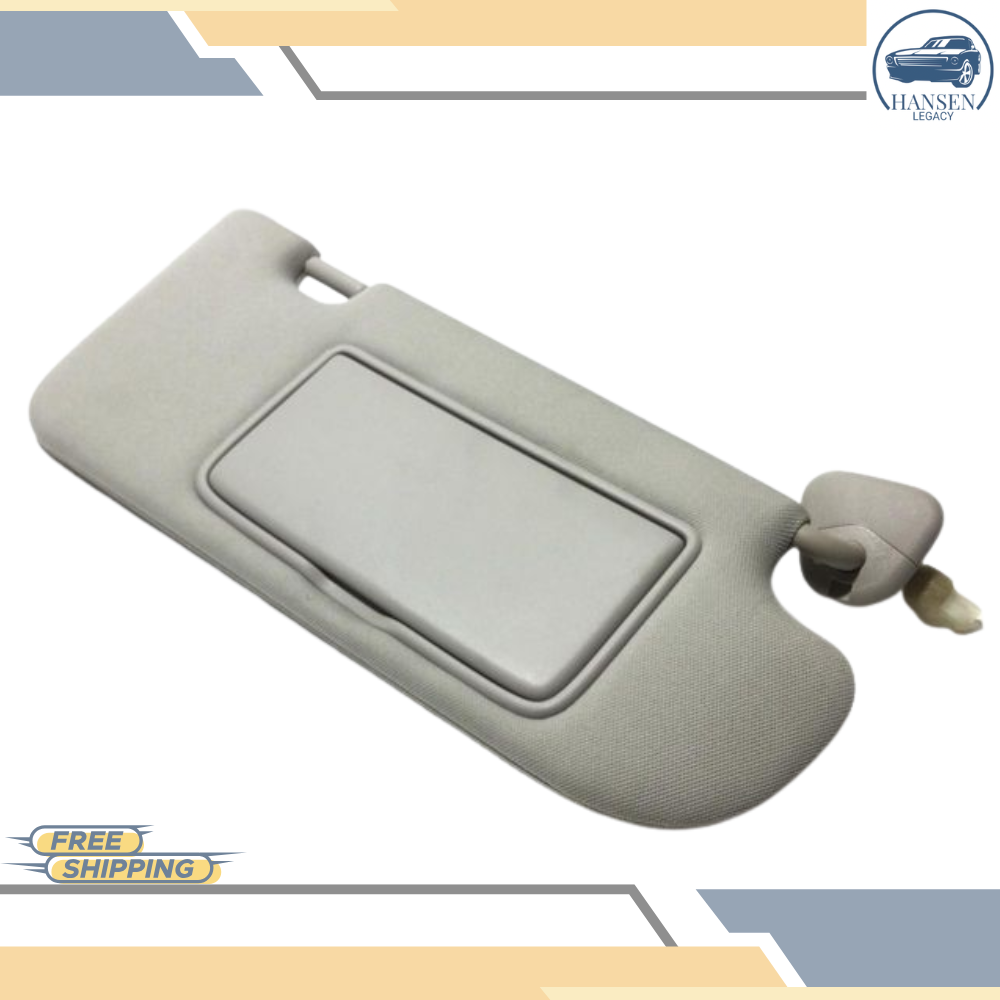 2014–2023 Infiniti Q50 RH Passenger Sunvisor Sun Visor with Mirror & Light OEM — view 2