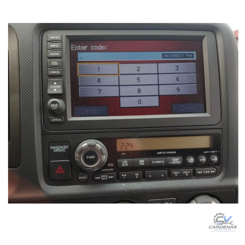 2006–2014 HONDA Ridgeline Navigation GPS Display Screen OEM — view 4