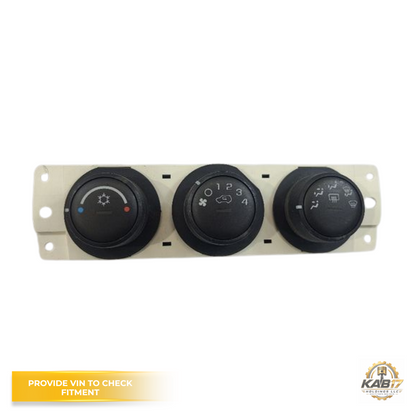 2006–2008 Hummer H3 Manual Climate AC Heater Temperature Control OEM — view 1