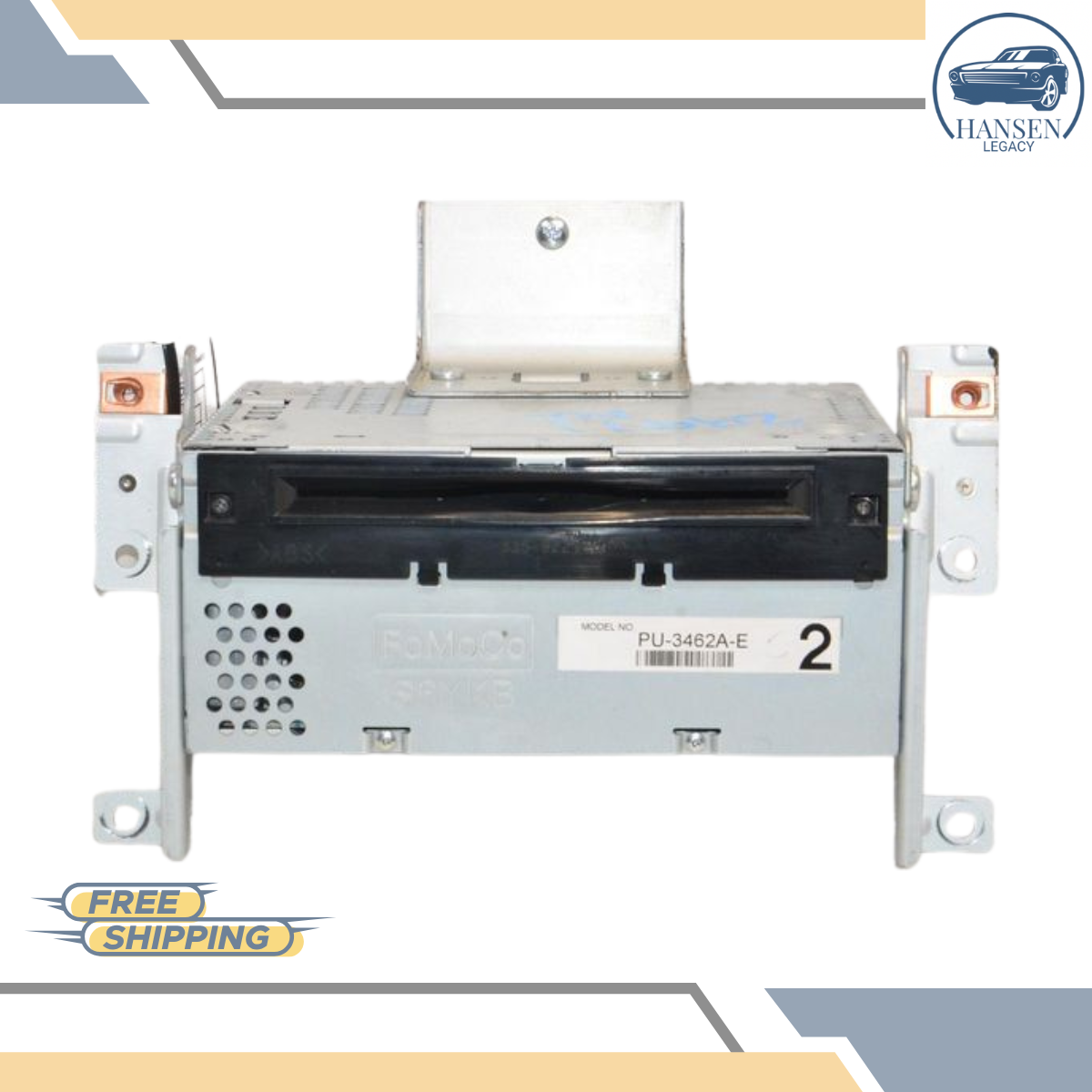 2013 Ford F150 AM FM CD Mp3 Single Disc Satellite Radio Receiver OEM 13 — view 1