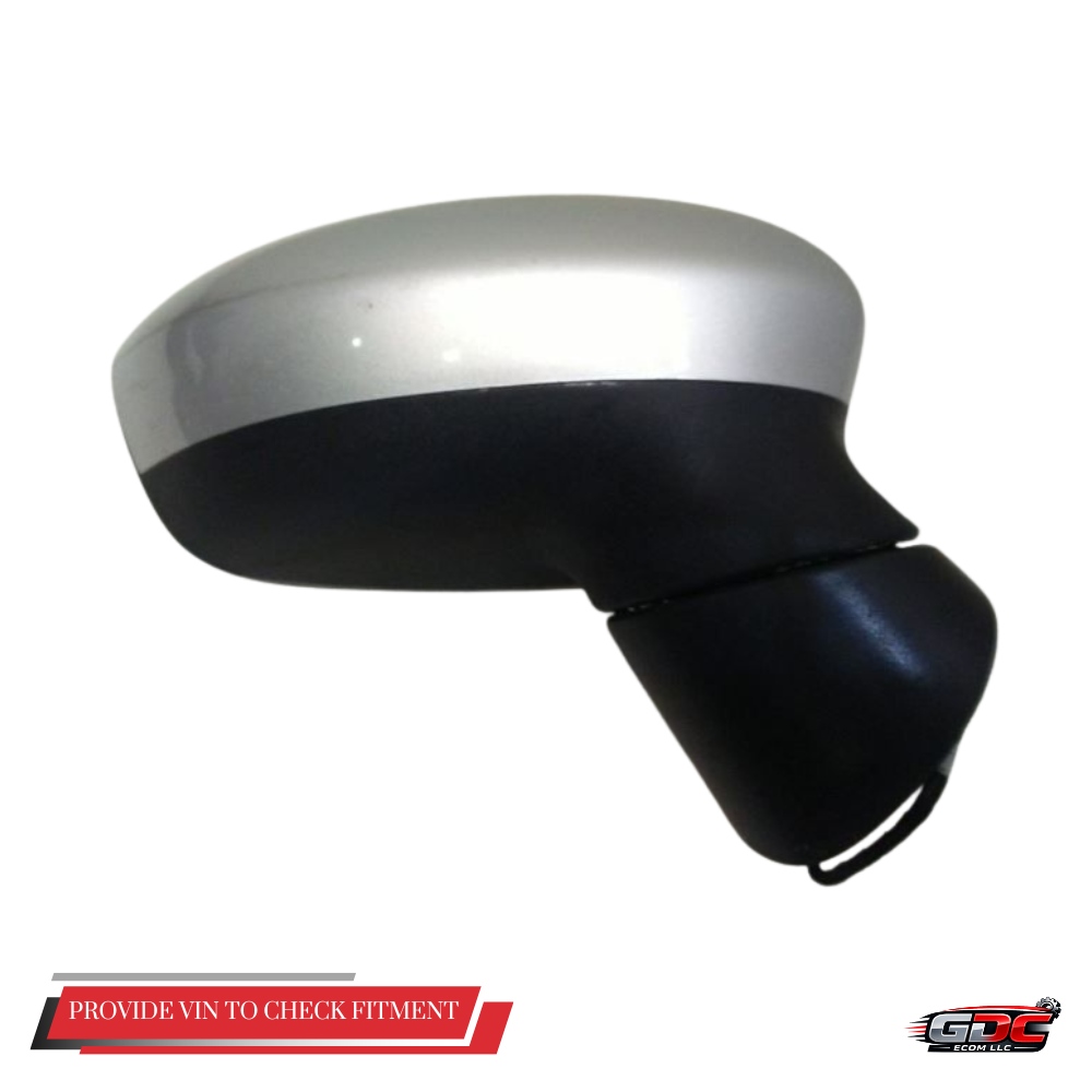 2011–2019 Ford Fiesta Passenger Right Side View Door Mirror Assembly Silver OEM — view 1