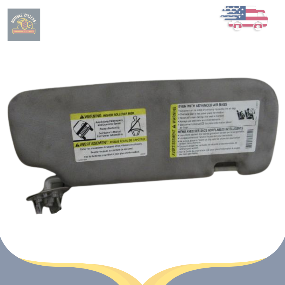 2012–2015 Chevrolet Captiva Sport Left Driver Sun Visor OEM — view 1