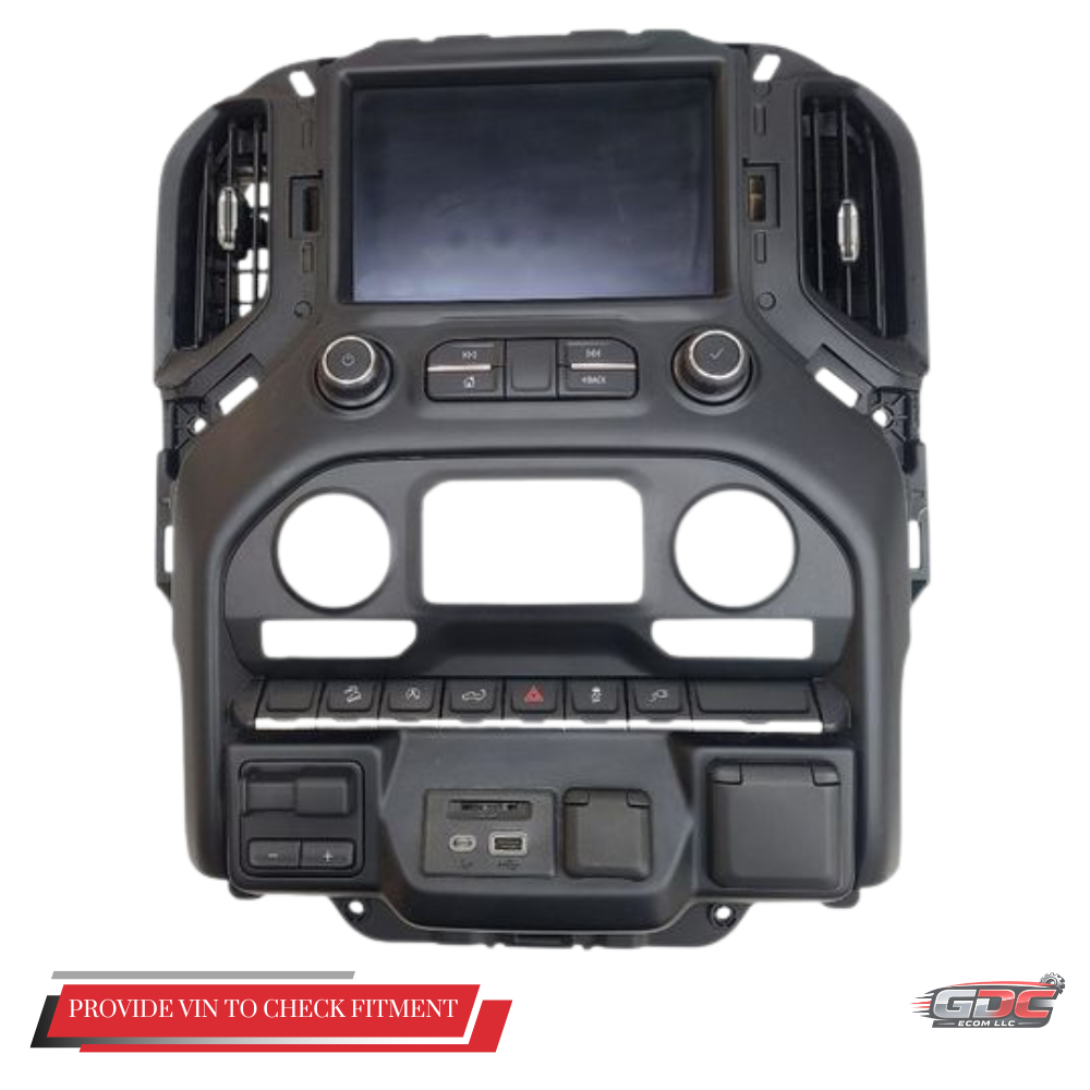 2019–2022 Chevrolet Silverado 1500 2500 3500 Control Panel Screen ID 84692392 — view 1