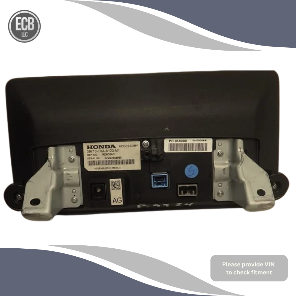 2018–2022 Honda Accord Radio 8" Display Screen without Navigation OEM — view 2