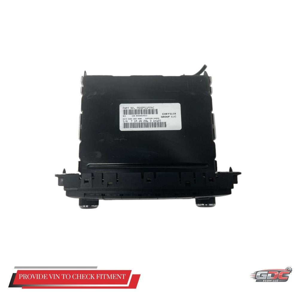 2012–2017 JEEP PATRIOT AM-FM-CD-MP3 Player Satellite Radio Receiver OEM — view 3