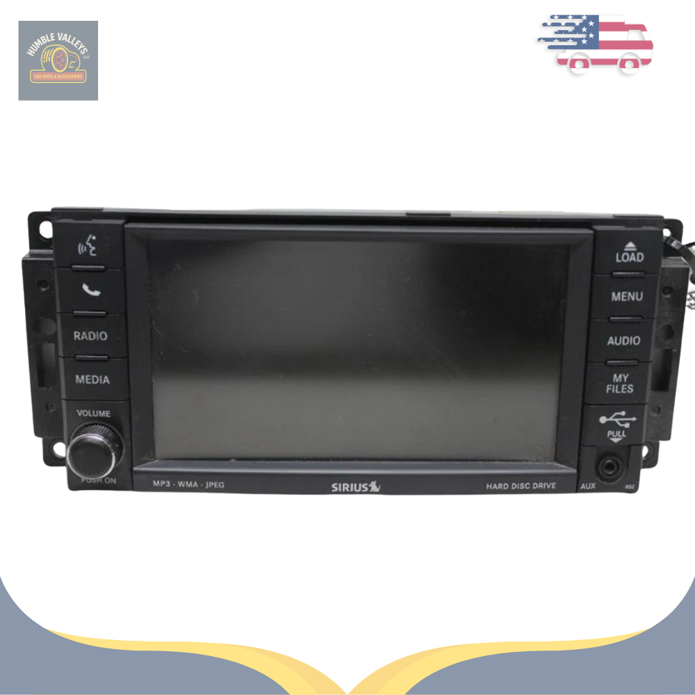 2010–2012 Dodge Ram 2500 3500 Radio AM FM DVD Player Radio Receiver ID RBZ OEM — view 1