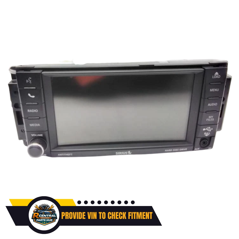 2012–2019 Chrysler Town & Country Radio MULTIMEDIA SATELLITE AM FM CD RBZ OEM — view 1