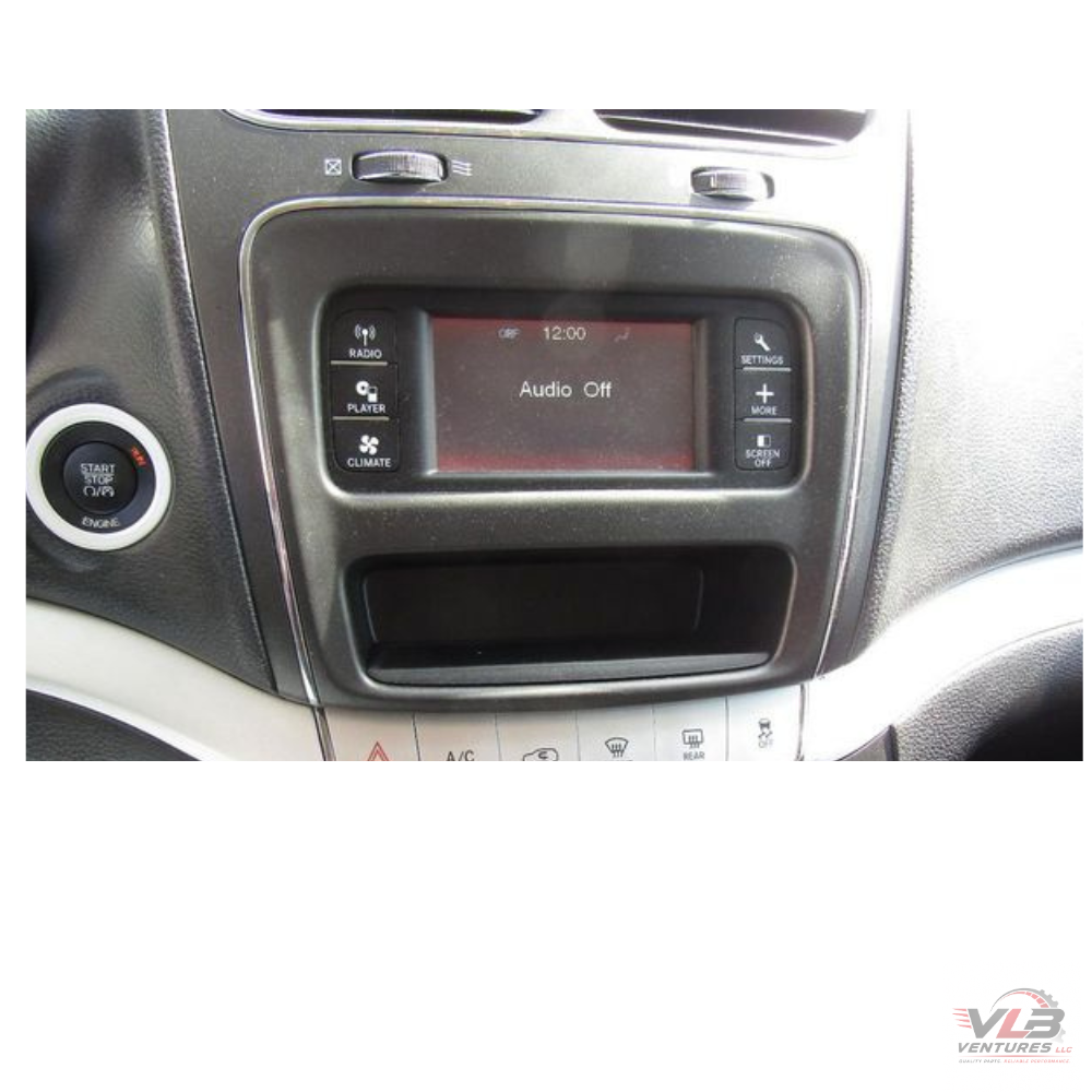 2011–2018 Dodge JOURNEY Radio Display Receiver 4.3" SATELLITE AM FM CD MP3 OEM — view 1