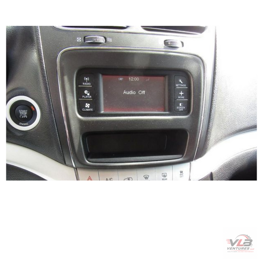 2011–2018 Dodge JOURNEY Radio Display Receiver 4.3" SATELLITE AM FM CD MP3 OEM — view 1