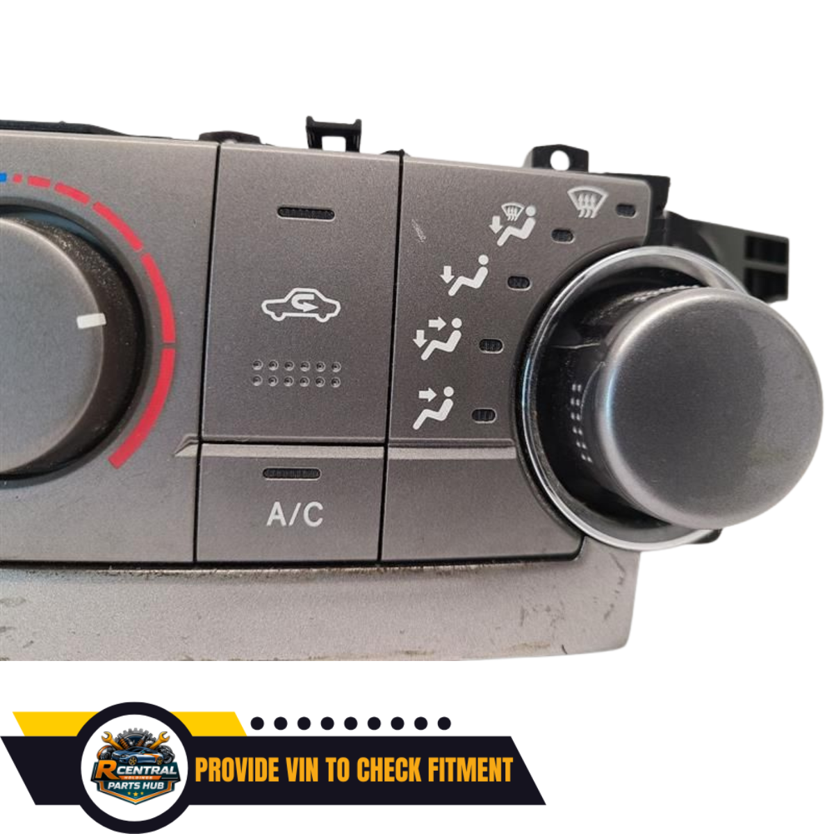 2011–2013 Toyota Highlander Climate AC Heater Control Unit OEM — view 4