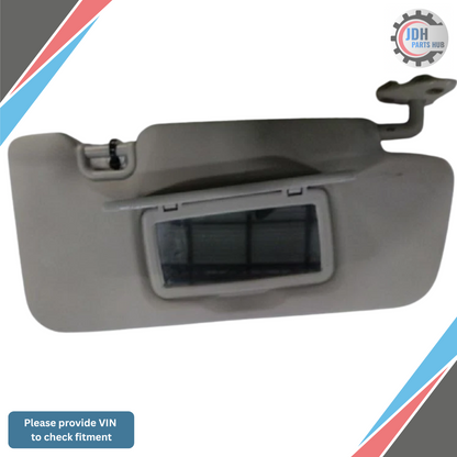 2017–2023 Subaru Impreza Passenger RH Sun Visor OEM — view 2