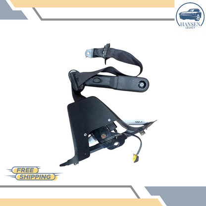 2007–2010 Chevrolet Silverado 1500 Front Driver Seat Belt Retractor Black 08 09 — view 1