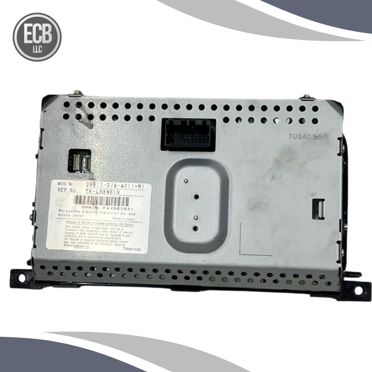 2005–2012 Acura RL GPS/TV Display Screen Dash Lower Navigation OEM — view 2