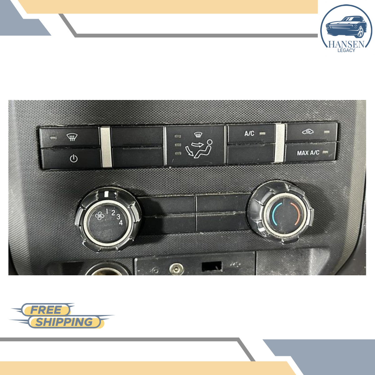 2013-2014 Ford F150 AC Heater Climate Control Unit ID DL3T-19980-AA — view 1