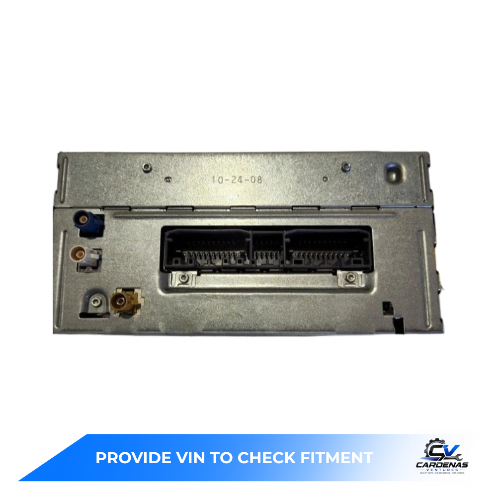 2008–2010 Jeep Grand Cherokee CRV AM FM Radio Player Assembly OEM — view 2