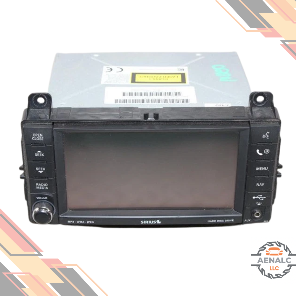 2011 Jeep Grand Cherokee Radio Receiver Display Screen Navigation OEM — view 1