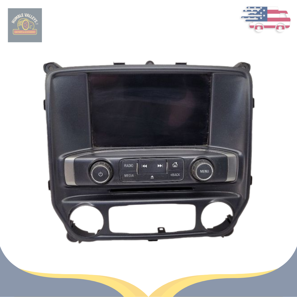 2017–2019 Chevrolet Silverado 1500 Radio Control Panel Display Screen 84203824 — view 1