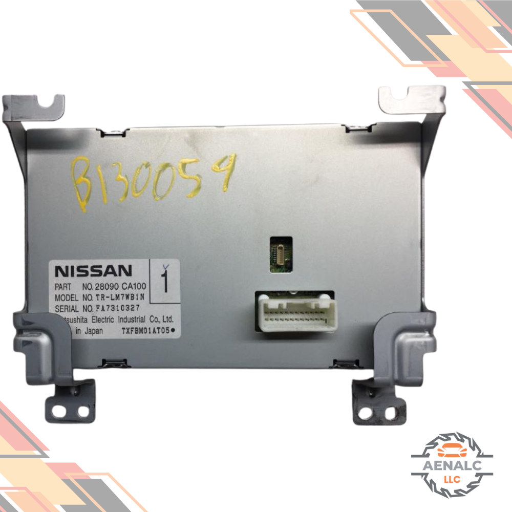 2004–2013 Nissan Titan Dash Mounted Display GPS/TV Screen With Navigation OEM — view 2