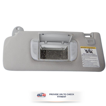 2016–2023 Toyota Tacoma LH Driver Sunvisor Sun Visor with Mirror & Light OEM — view 2