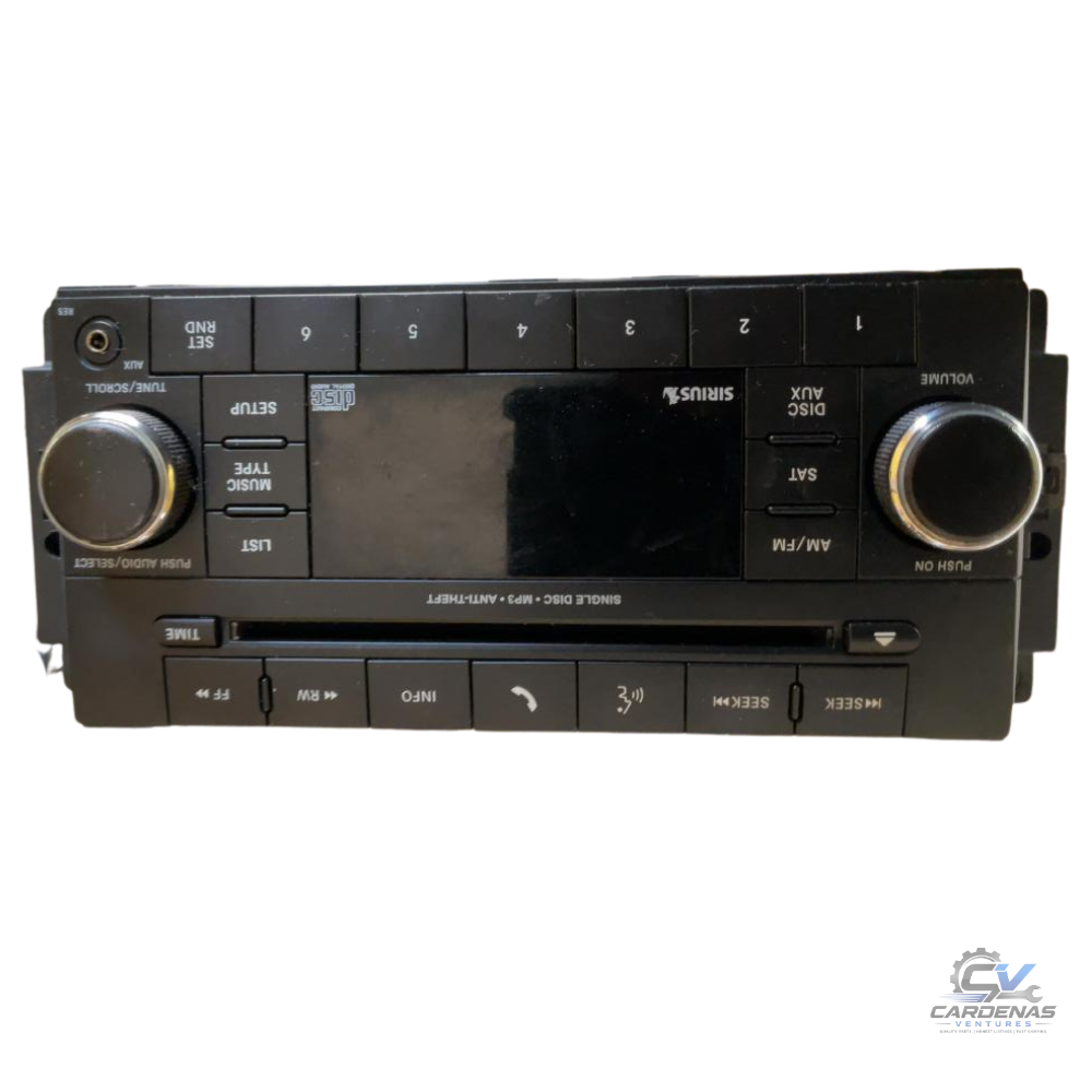 2012–2017 Jeep Patriot MP3 CD with Satellite Radio Receiver Face ID RES OEM — view 1