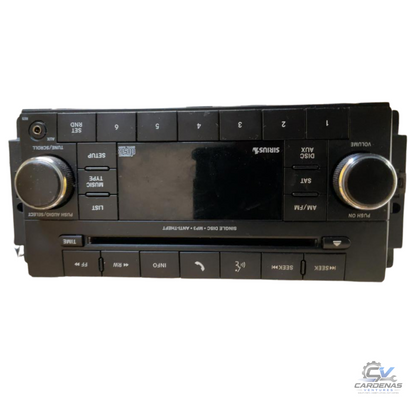 2012–2017 Jeep Patriot MP3 CD with Satellite Radio Receiver Face ID RES OEM — view 1