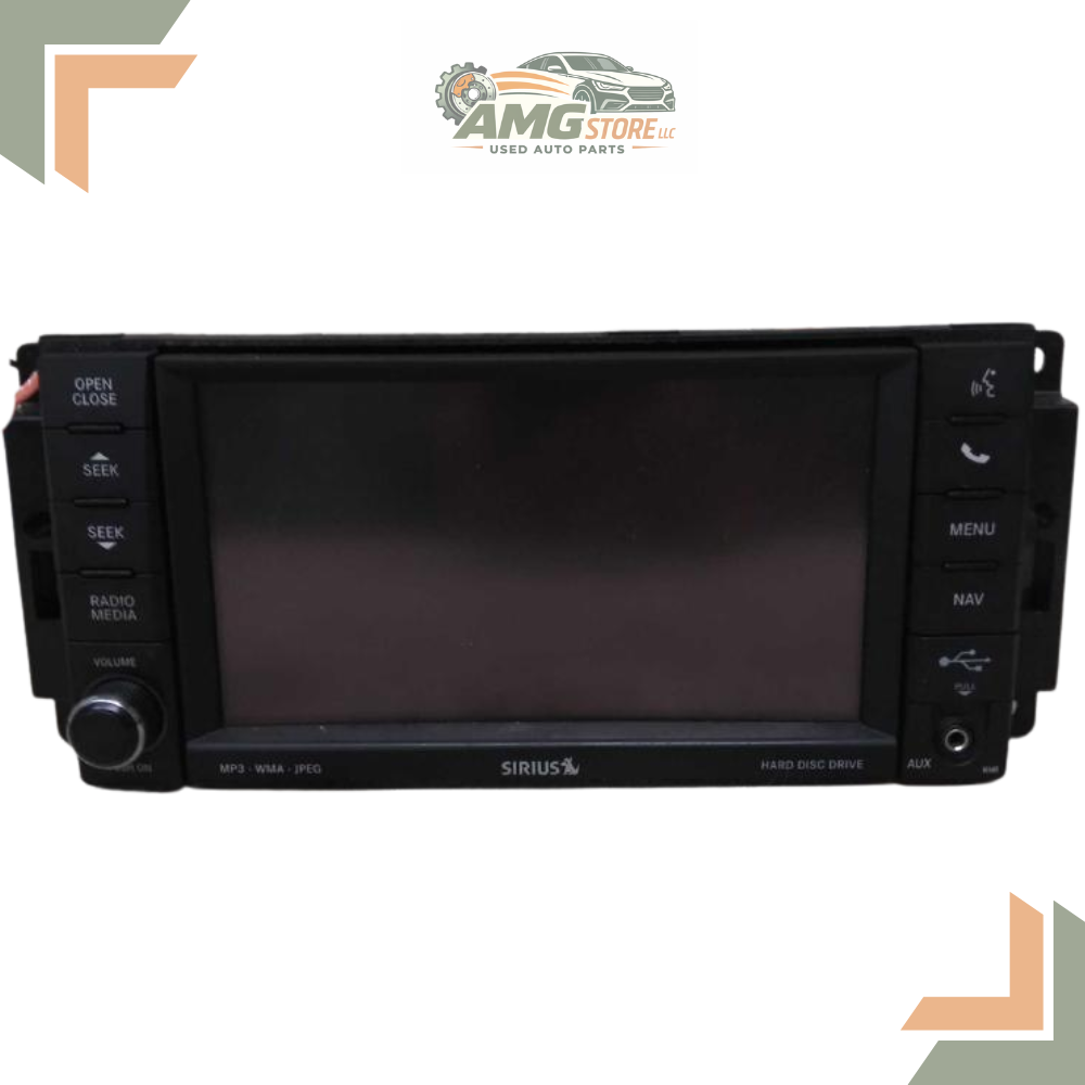 2013 Dodge Avenger AM-FM-CD-DVD-H<wbr/>DD Navigation UConnect Radio RHR OEM — view 1