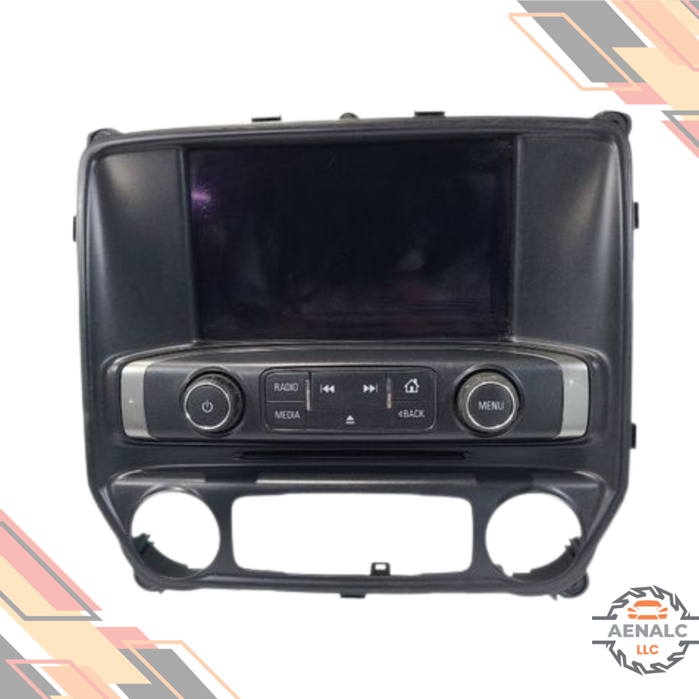 2014 Chevrolet Silverado 1500 2500 Audio Radio Control Panel with Screen OEM — view 1
