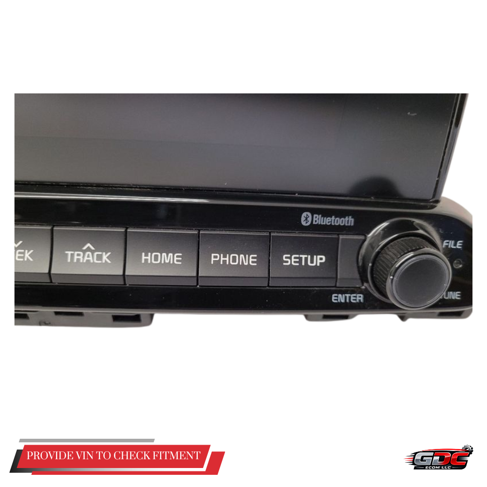 2019–2020 Kia Forte AM FM Radio Receiver Display Screen without Navigation OEM — view 2