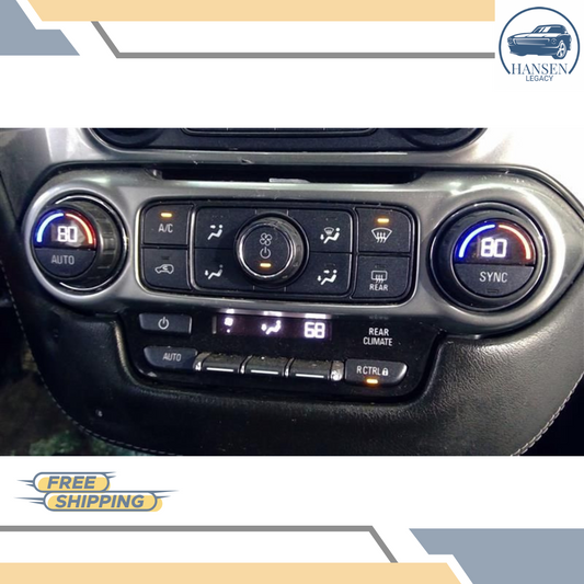 2015–2017 Chevrolet Tahoe A/C AC Heater Temperature Climate Control ID 23251607 — view 1