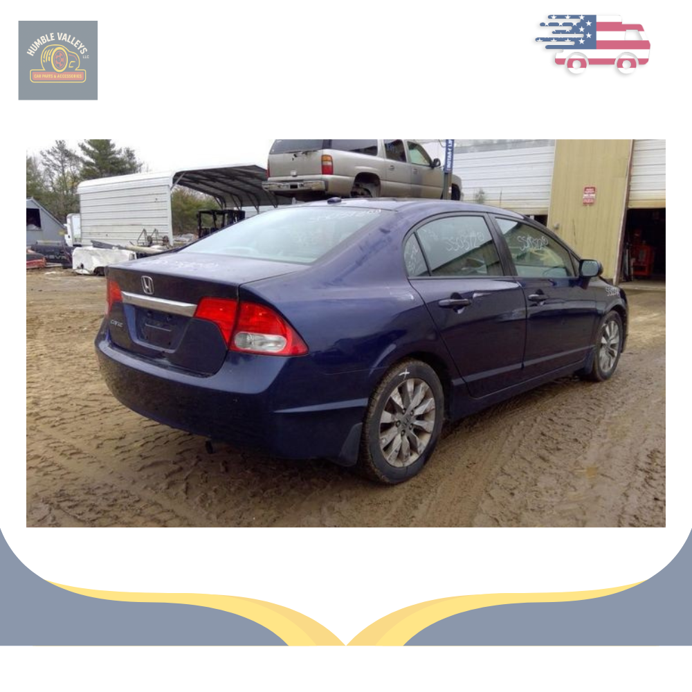 2006–2011 Honda Civic Sedan Right Passenger Side View Door Mirror Dark Blue RH — view 4
