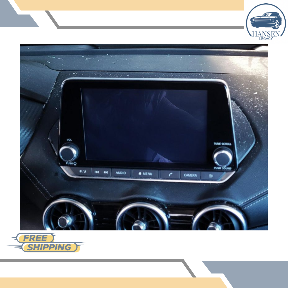 2020–2022 Nissan Sentra Radio Receiver Display AM-FM without Navigation TESTED — view 1
