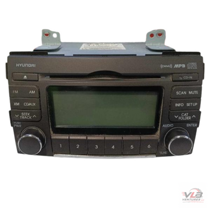2009–2010 Hyundai Sonata Radio Receiver Display AM FM CD XM OEM — view 1