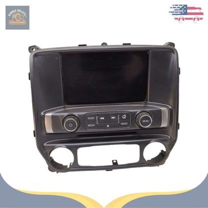 2015–2016 Chevrolet Silverado 1500 2500 Radio Control Panel Screen 23485741 OEM — view 1